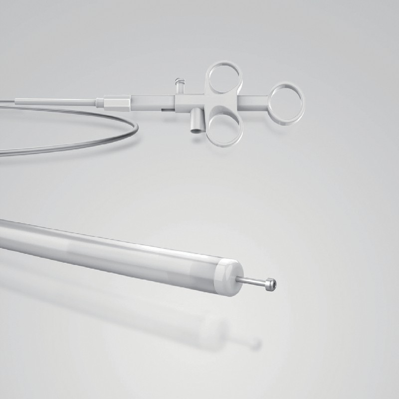 Three-ring ESD knife handle with injection port and electrode control