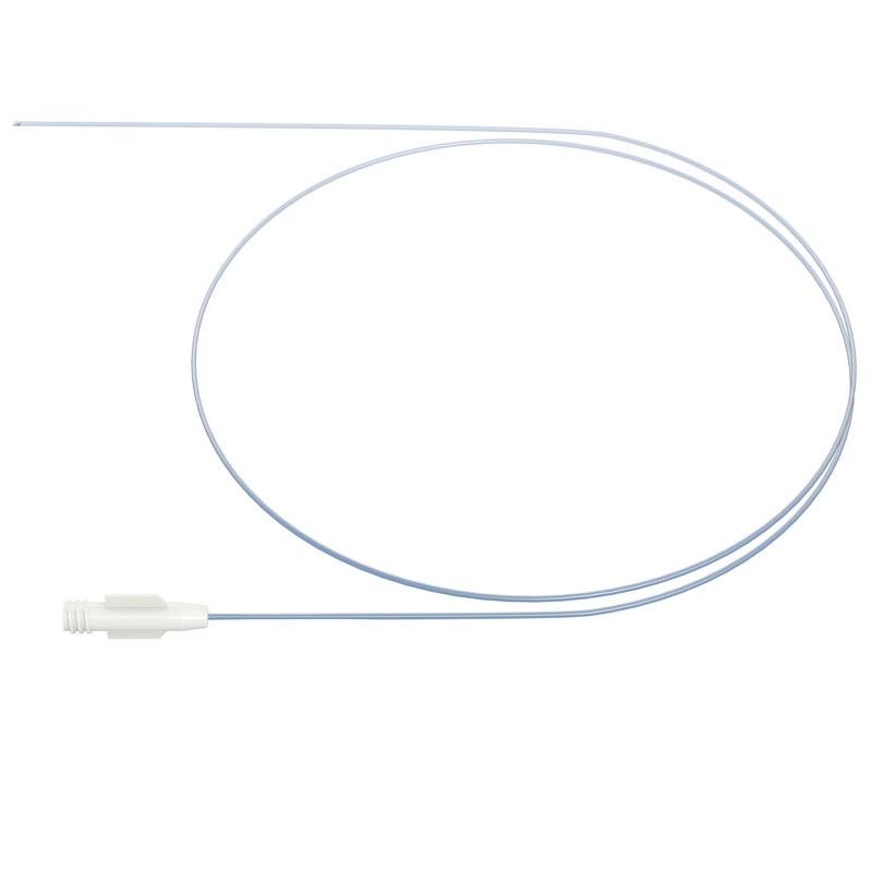 PURETH disposable endoscope spray catheter with luer-lock connector and coiled catheter
